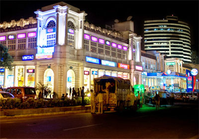 Connaught Place Night View